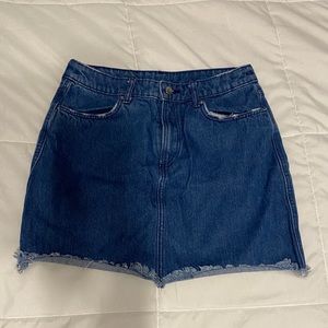 Denim skirt